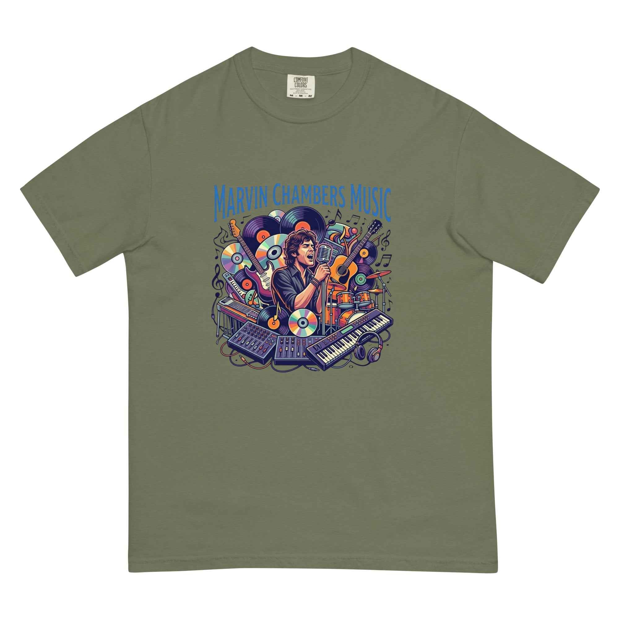 Unisex garment-dyed heavyweight t-shirt