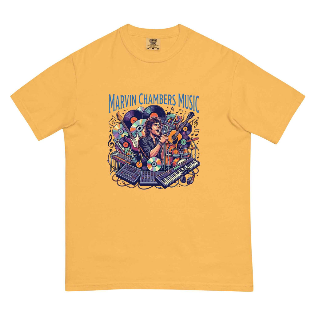 Unisex garment-dyed heavyweight t-shirt