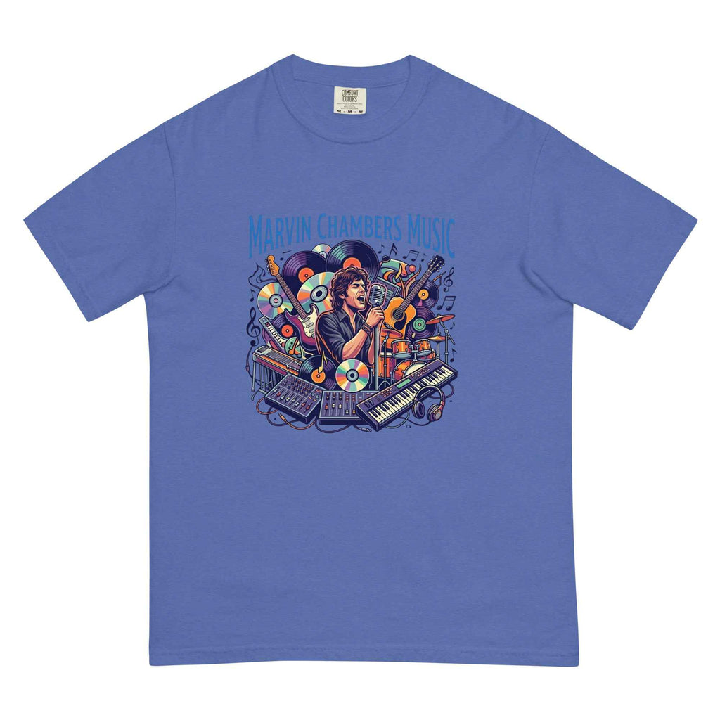 Unisex garment-dyed heavyweight t-shirt