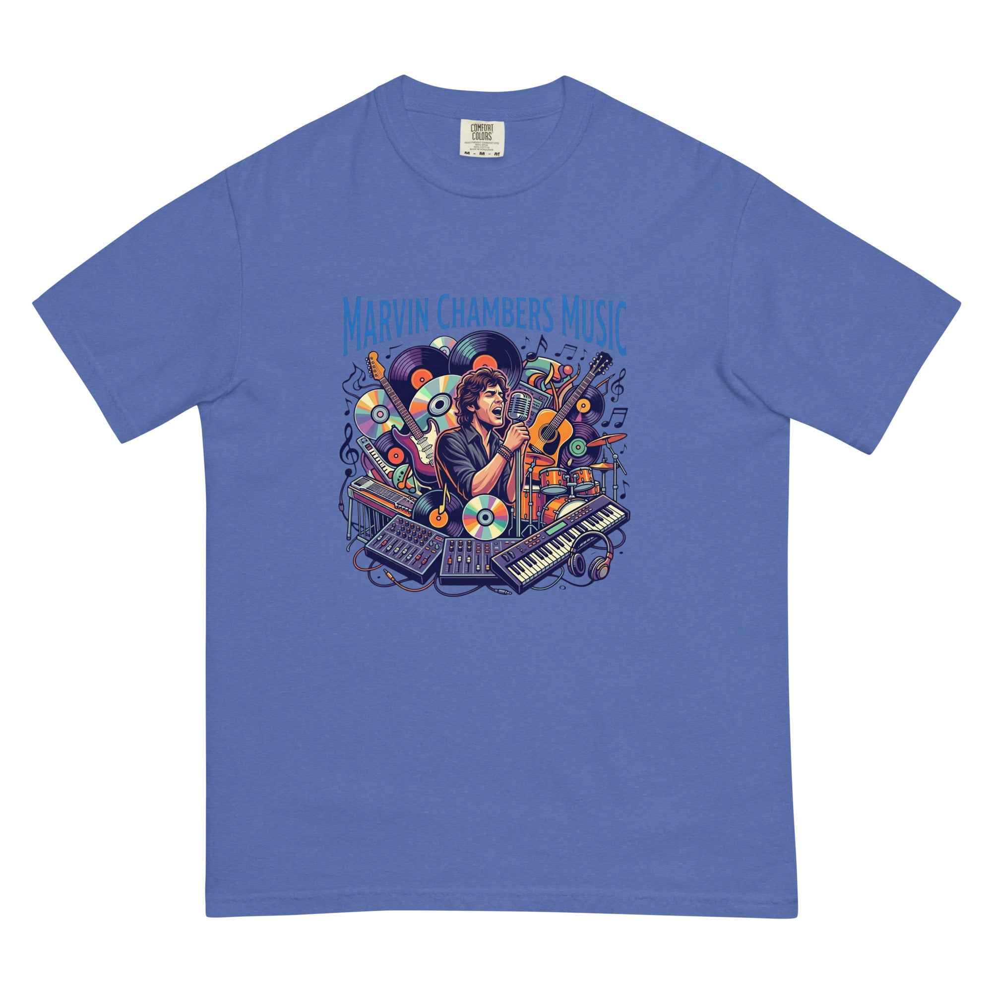 Unisex garment-dyed heavyweight t-shirt