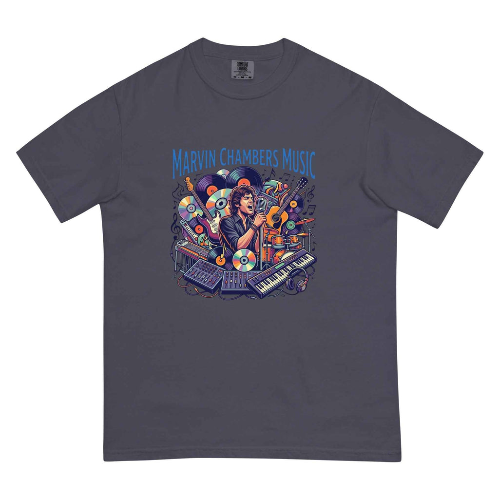 Unisex garment-dyed heavyweight t-shirt