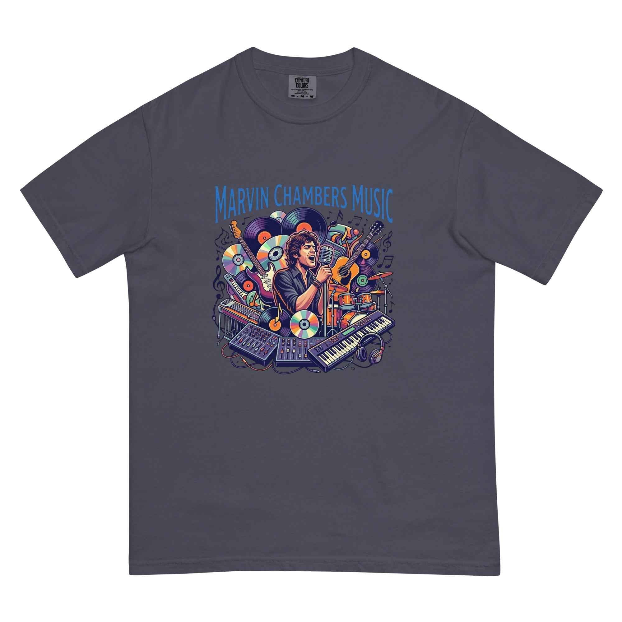 Unisex garment-dyed heavyweight t-shirt