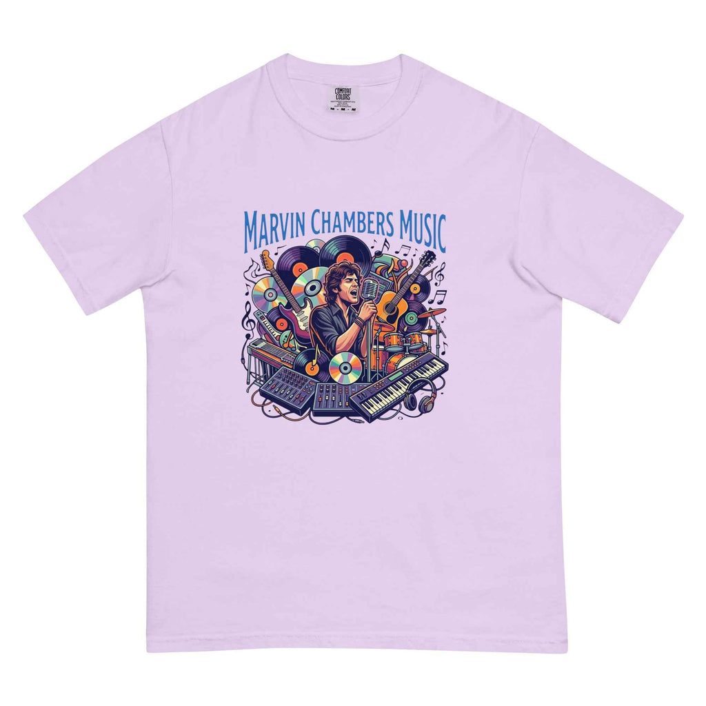 Unisex garment-dyed heavyweight t-shirt