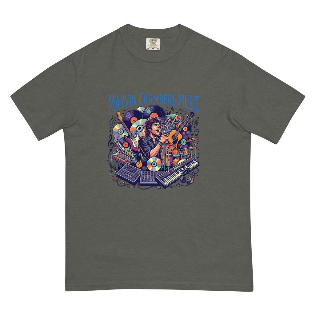 Unisex garment-dyed heavyweight t-shirt