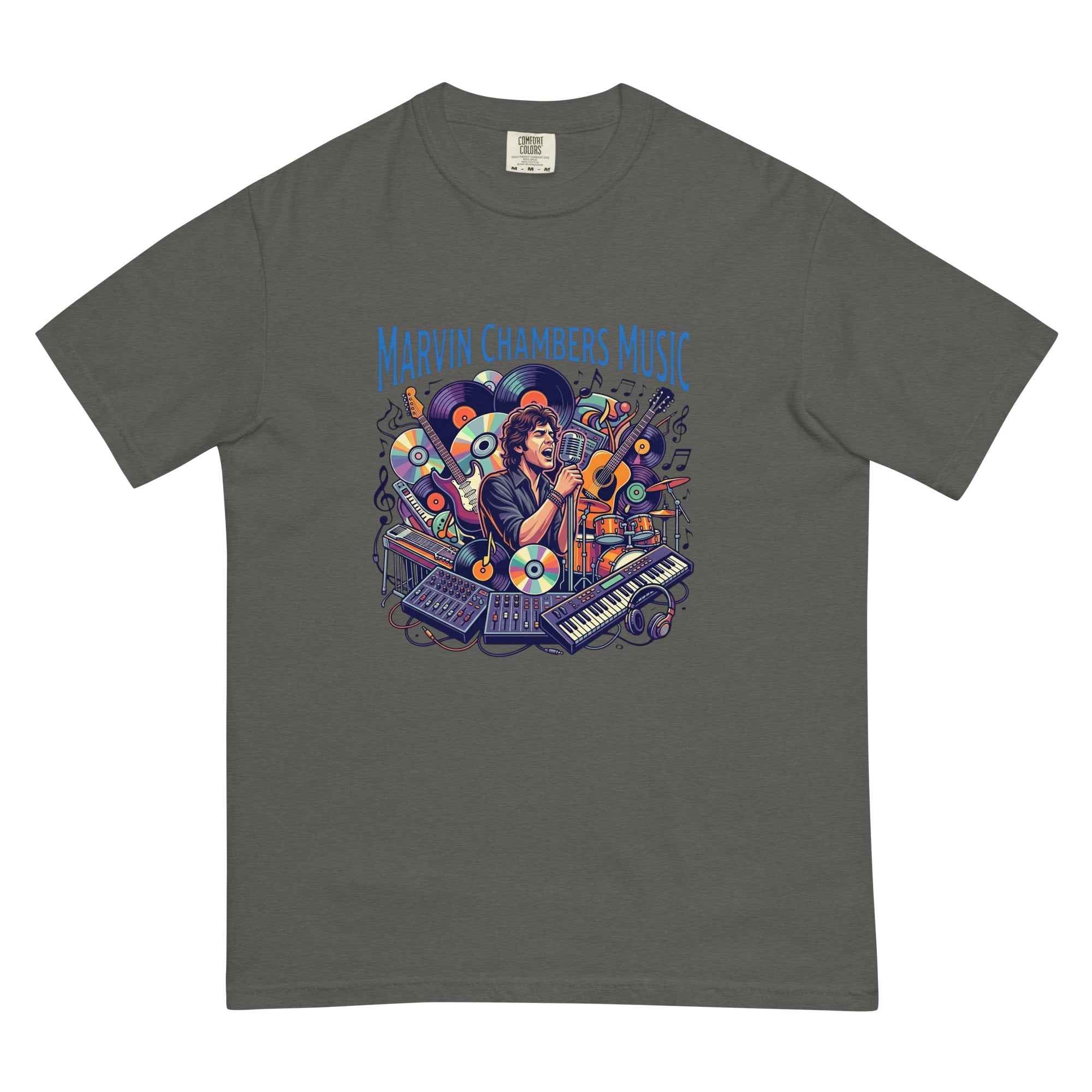 Unisex garment-dyed heavyweight t-shirt