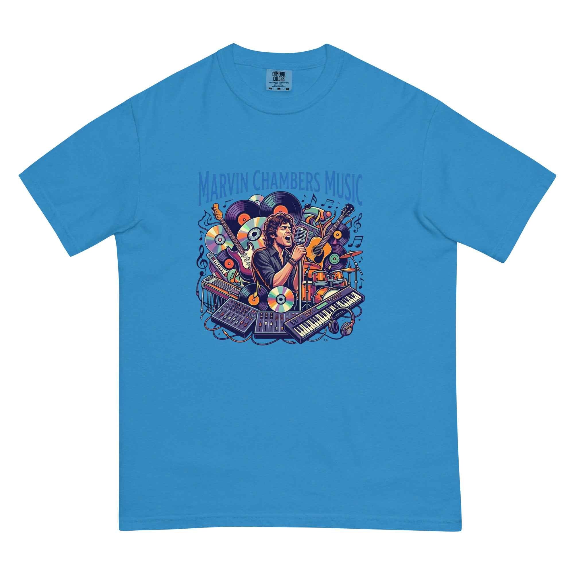 Unisex garment-dyed heavyweight t-shirt