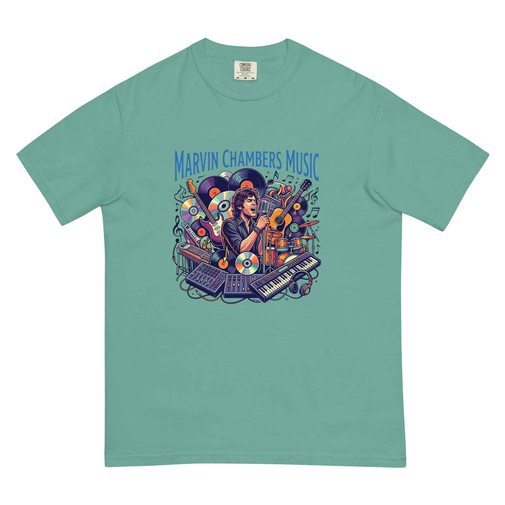 Unisex garment-dyed heavyweight t-shirt
