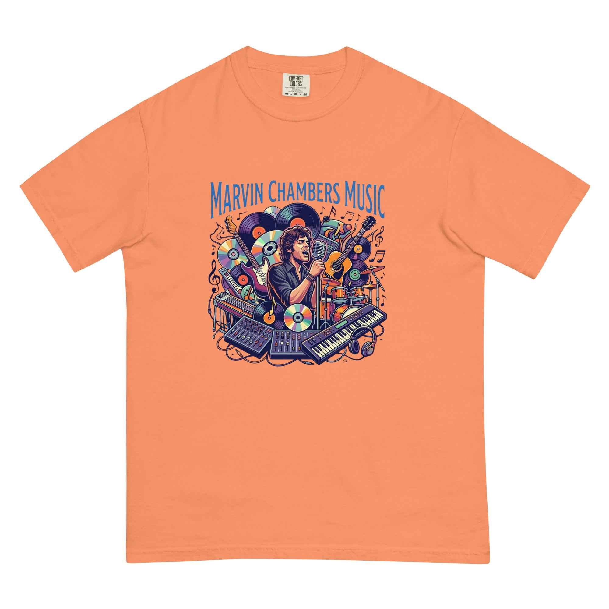 Unisex garment-dyed heavyweight t-shirt