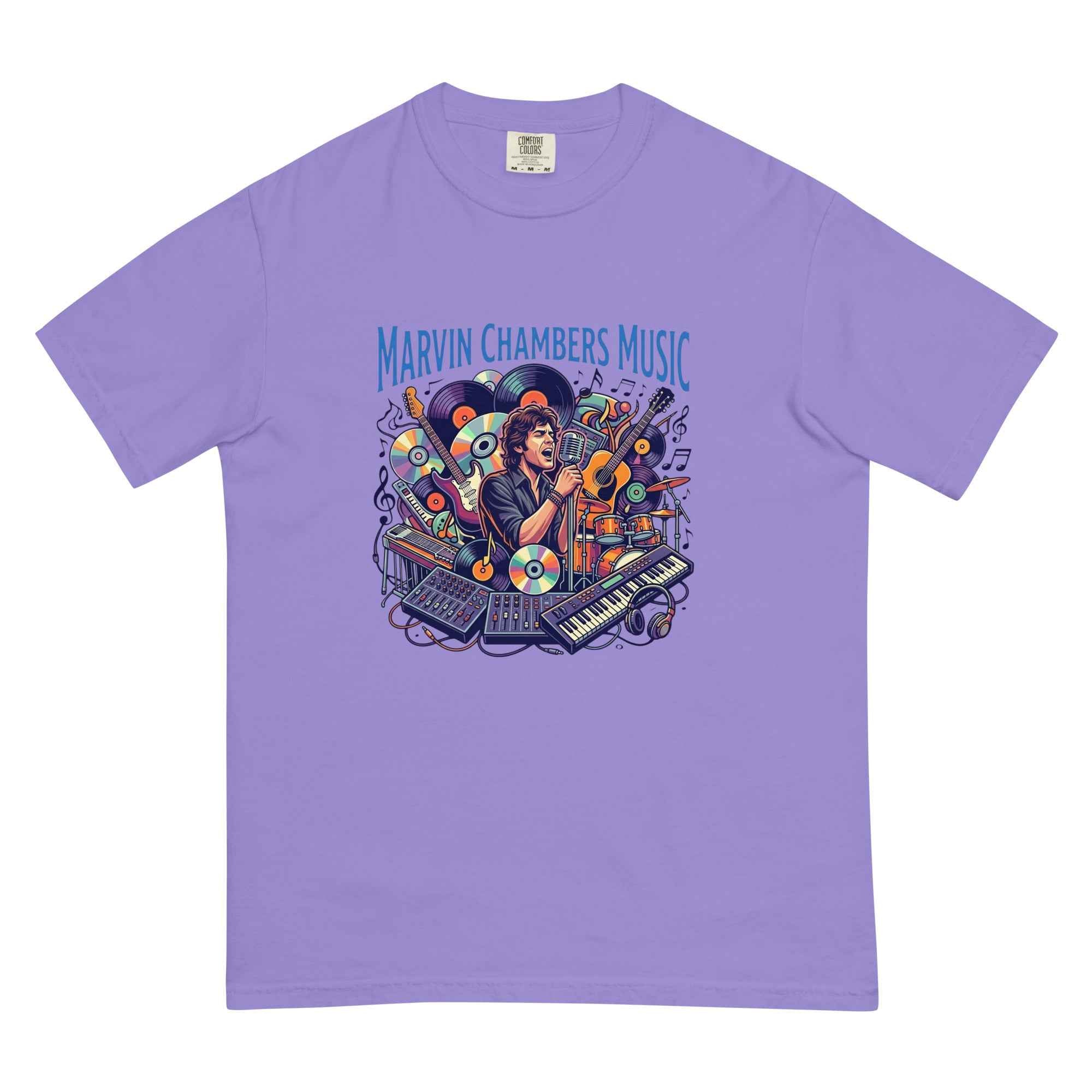 Unisex garment-dyed heavyweight t-shirt