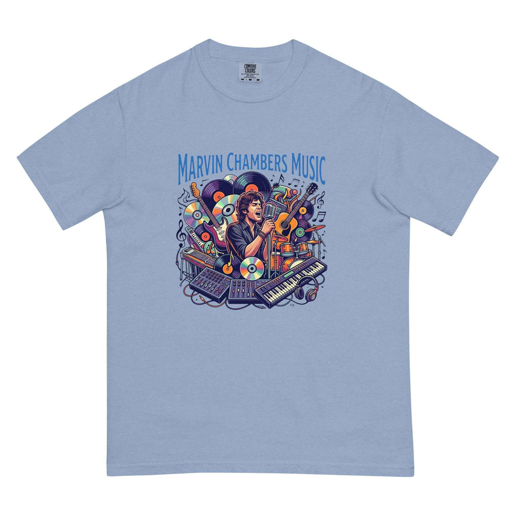 Unisex garment-dyed heavyweight t-shirt