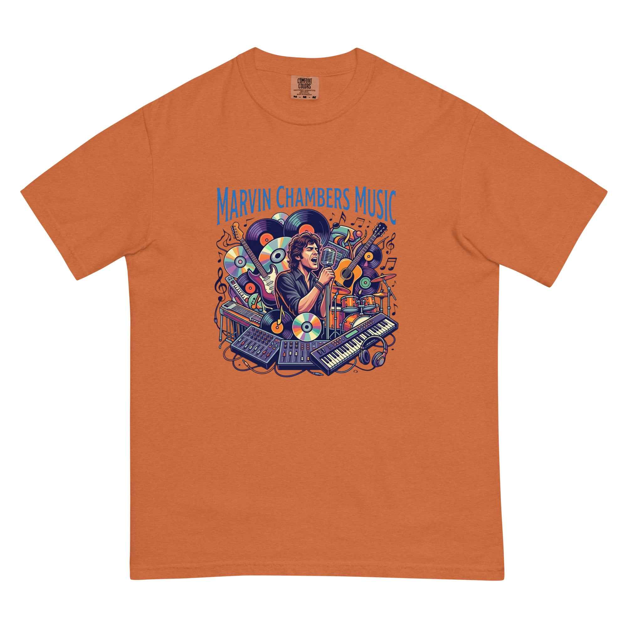 Unisex garment-dyed heavyweight t-shirt