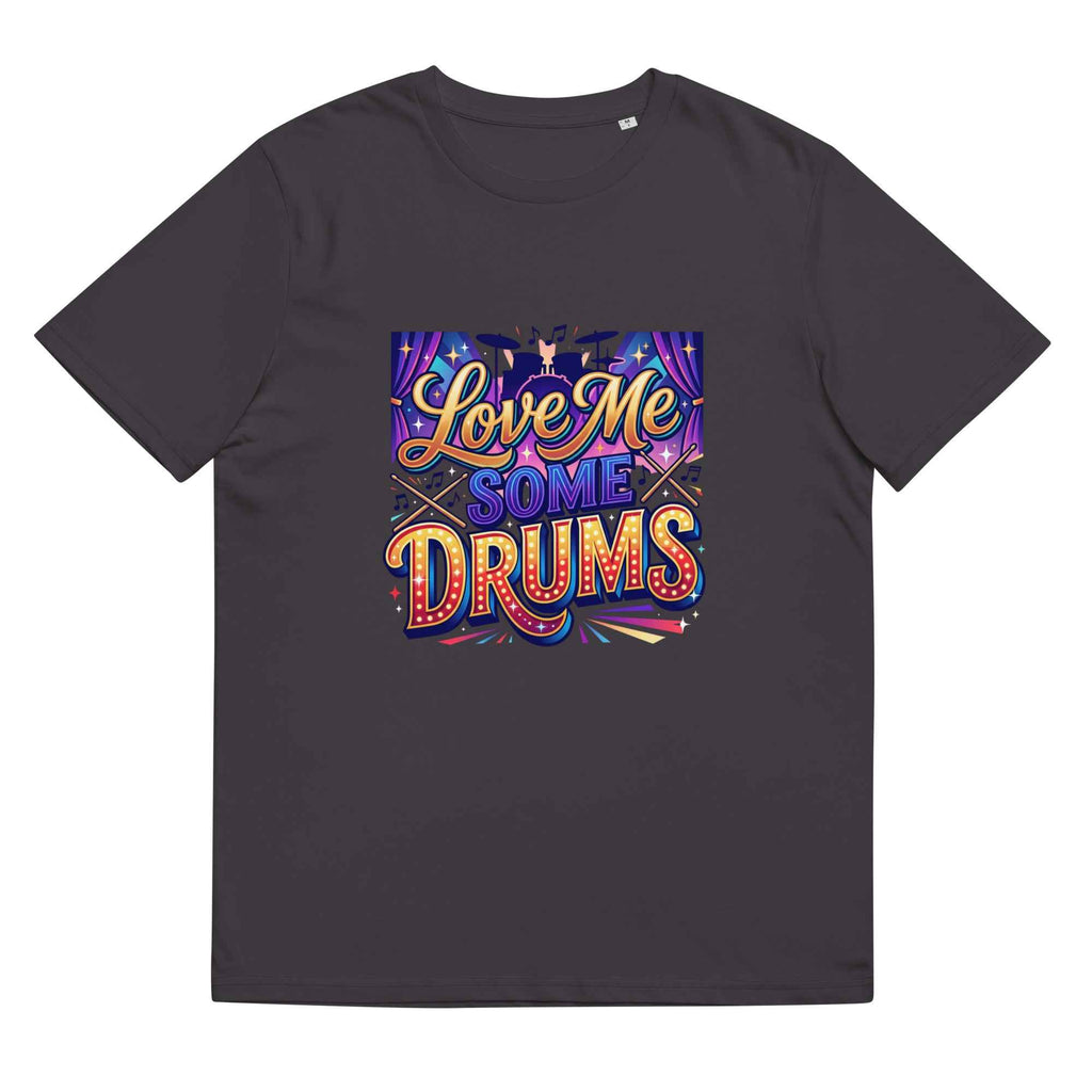 Unisex organic ribbed neck t-shirt