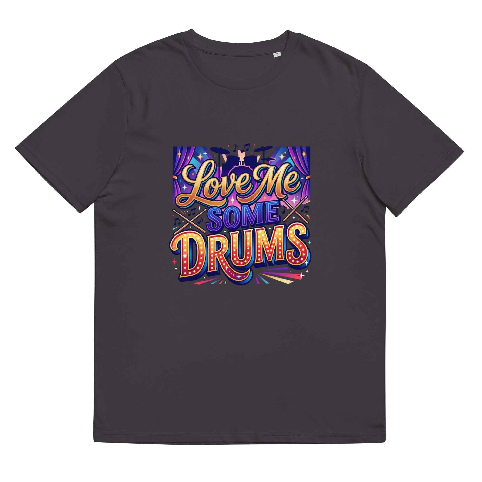 Unisex organic ribbed neck t-shirt