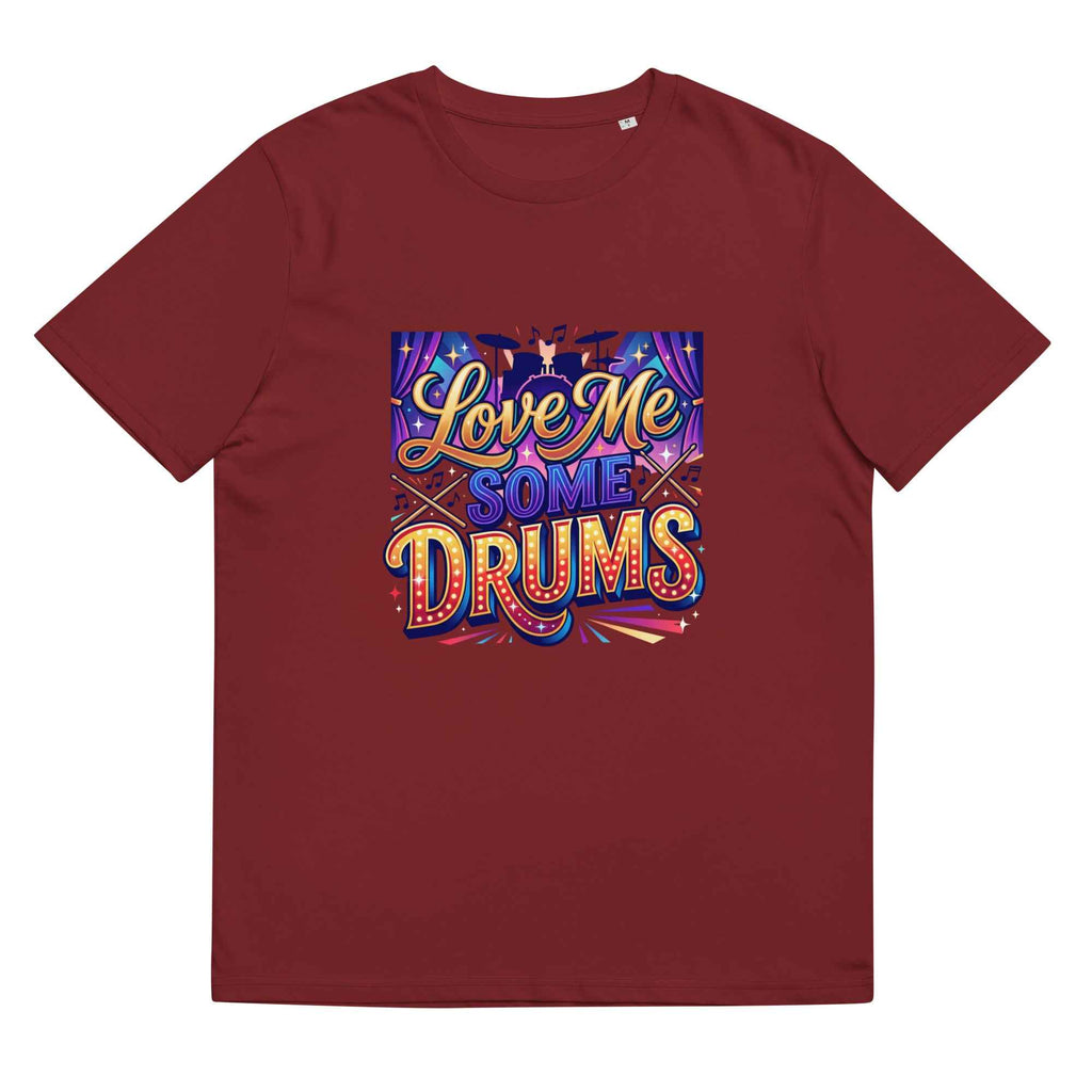 Unisex organic ribbed neck t-shirt