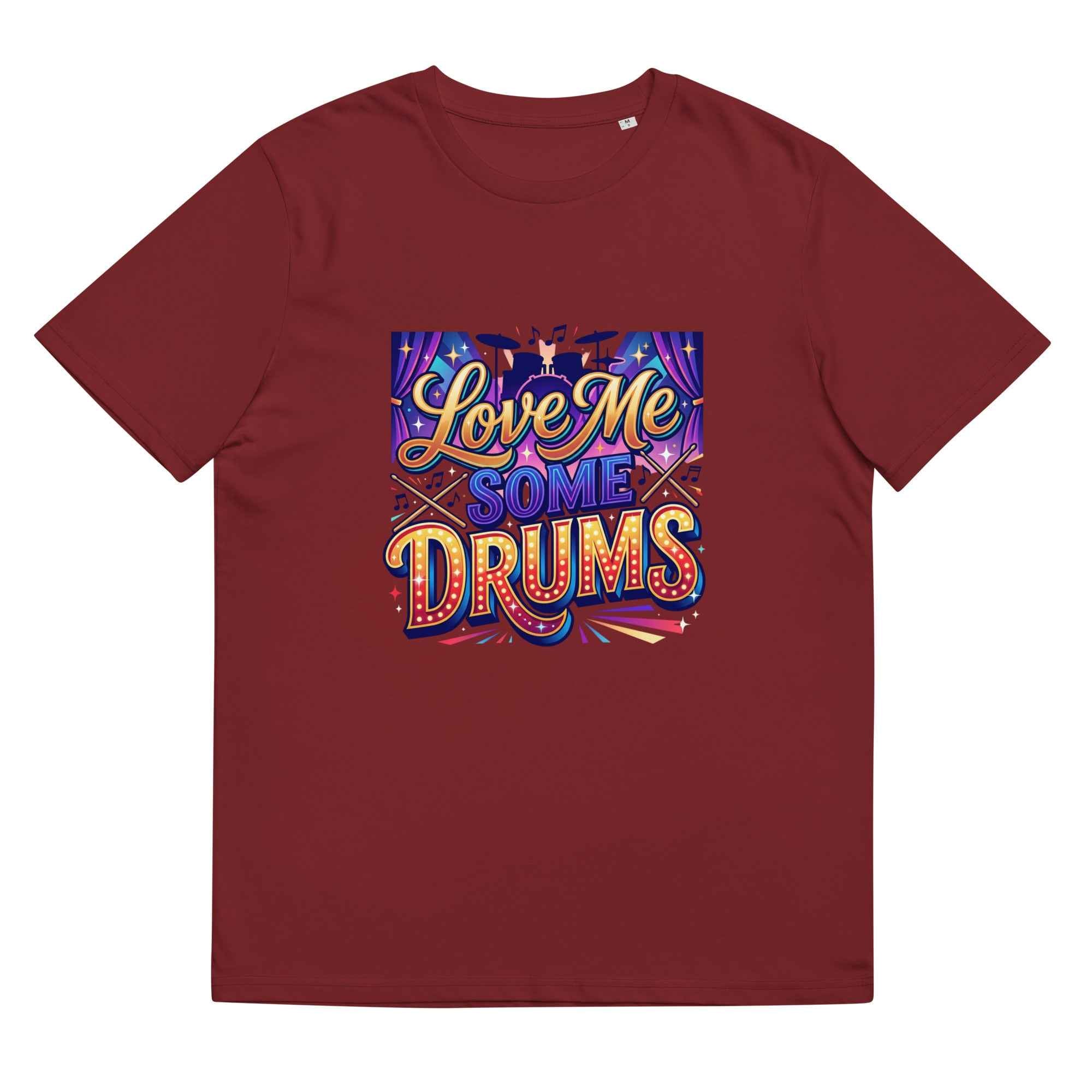 Unisex organic ribbed neck t-shirt