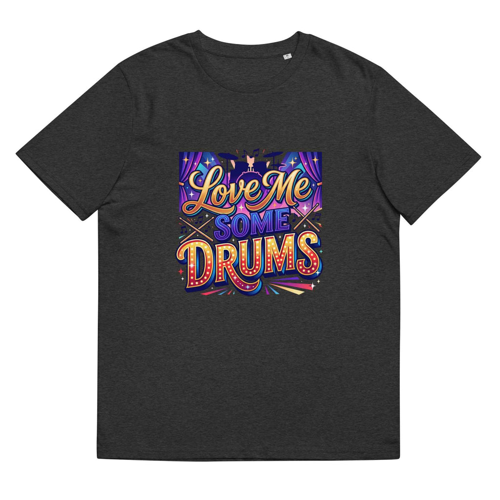 Unisex organic ribbed neck t-shirt