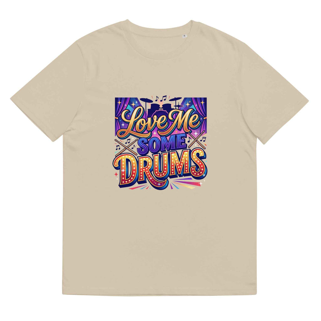 Unisex organic ribbed neck t-shirt