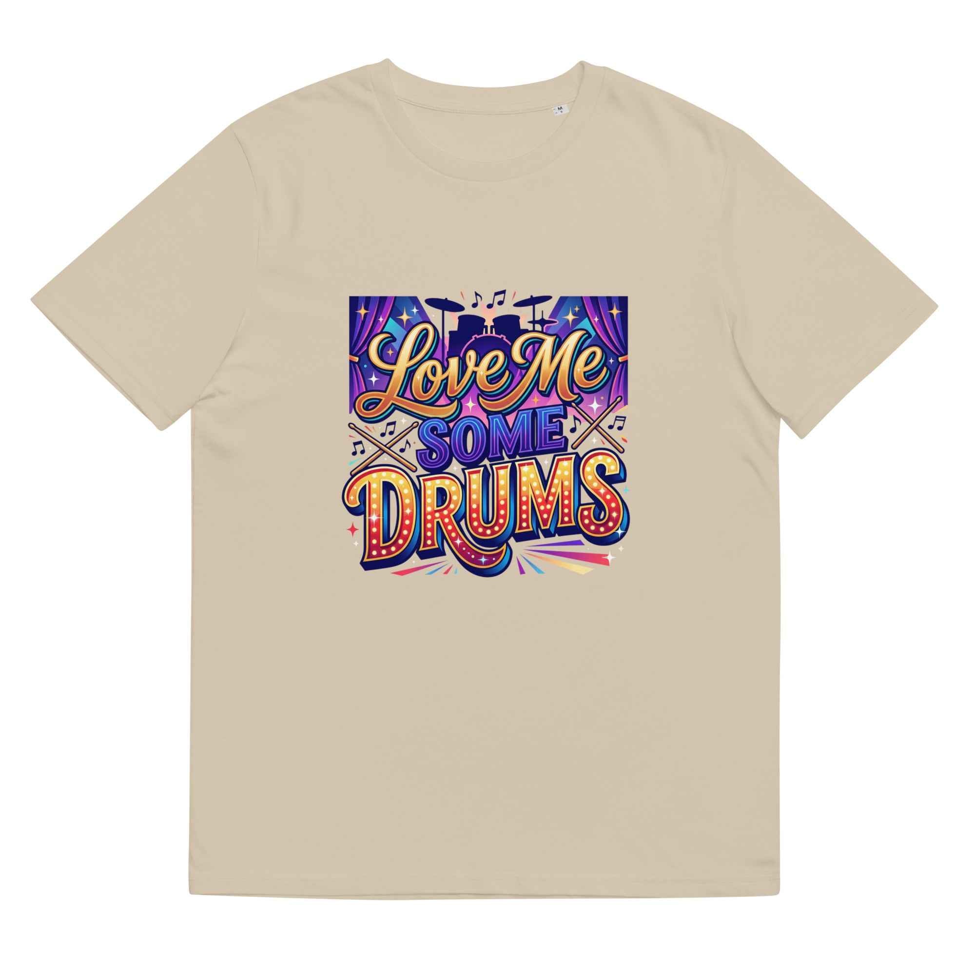 Unisex organic ribbed neck t-shirt