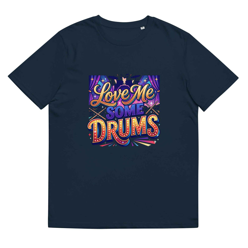 Unisex organic ribbed neck t-shirt