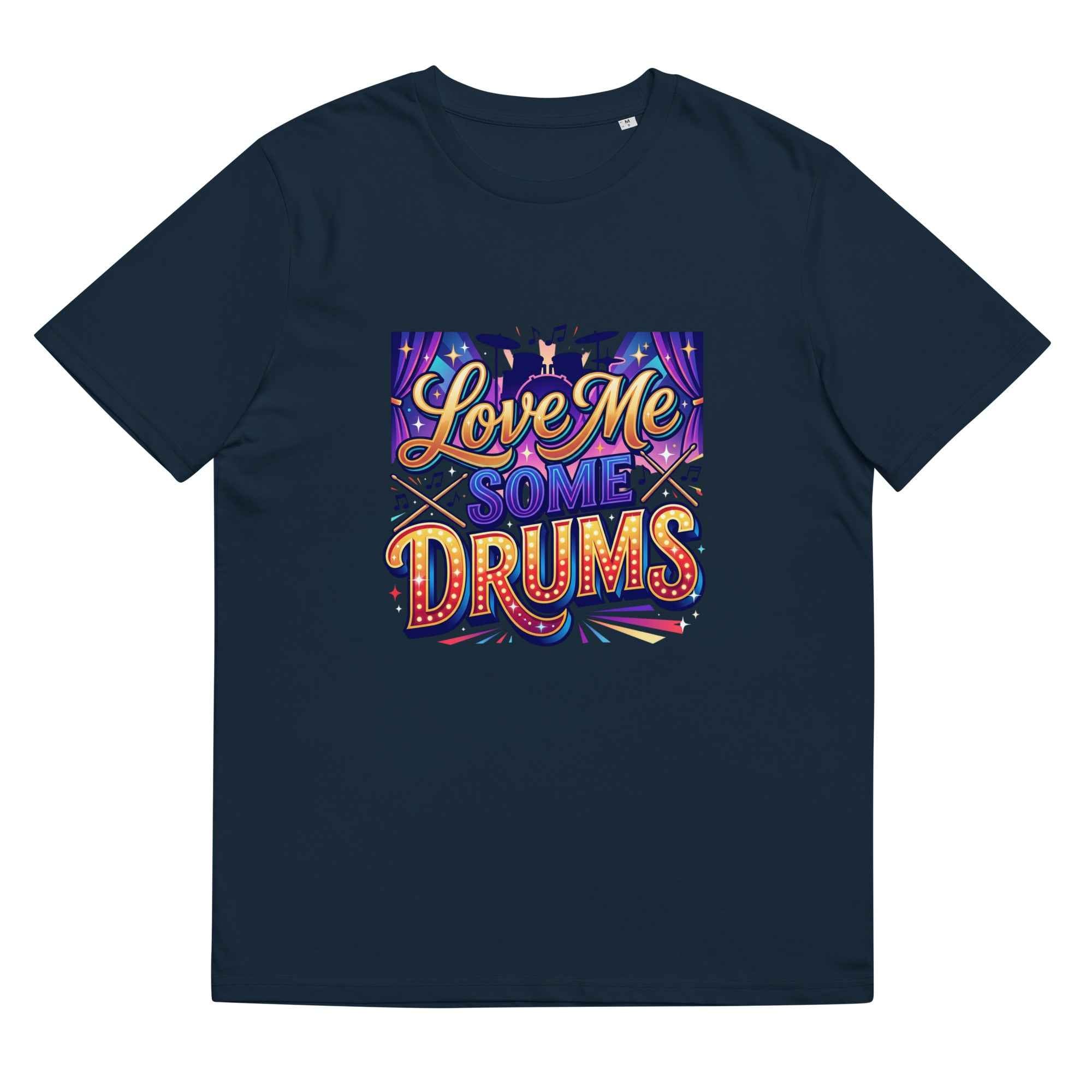 Unisex organic ribbed neck t-shirt