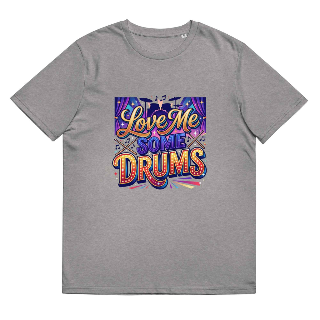Unisex organic ribbed neck t-shirt