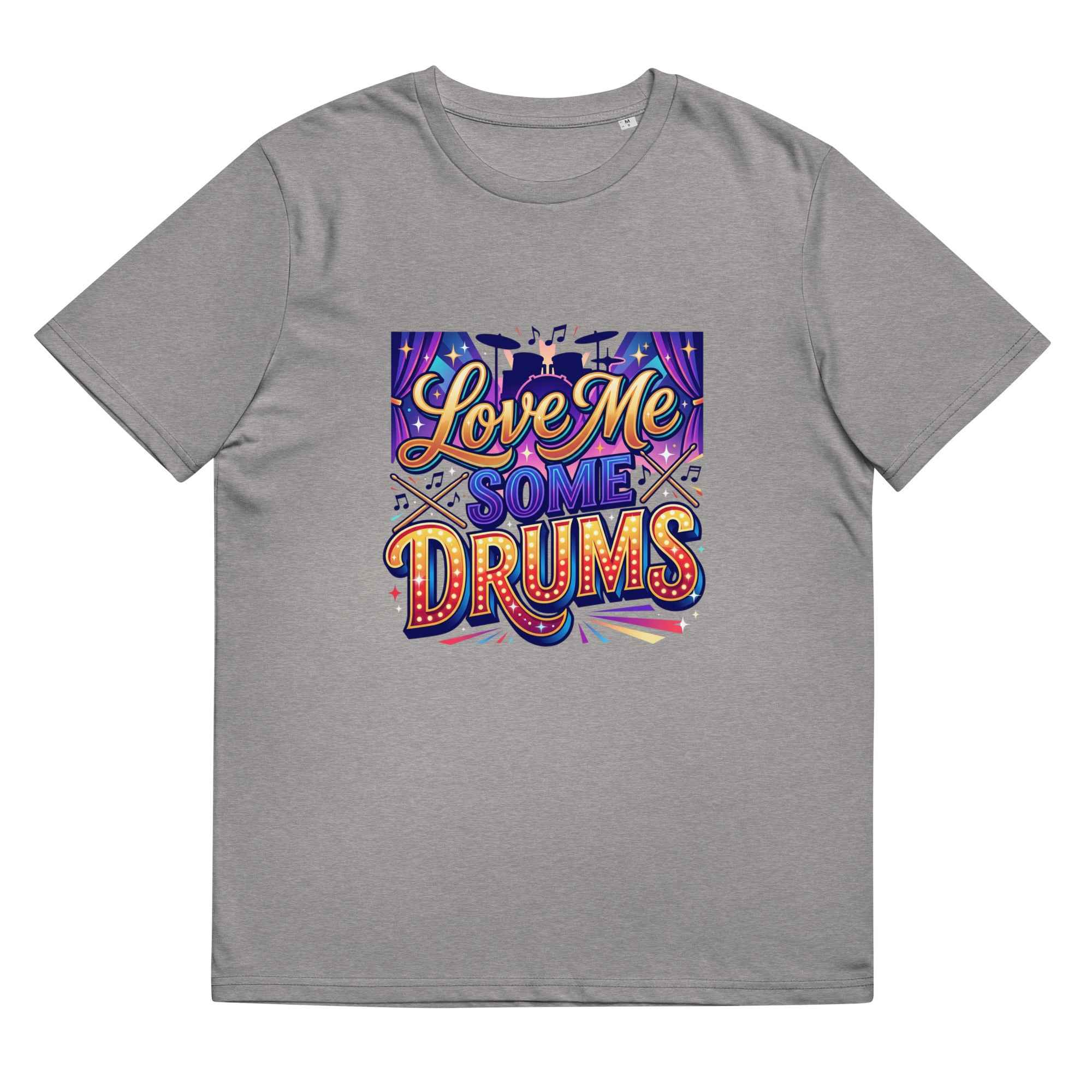 Unisex organic ribbed neck t-shirt