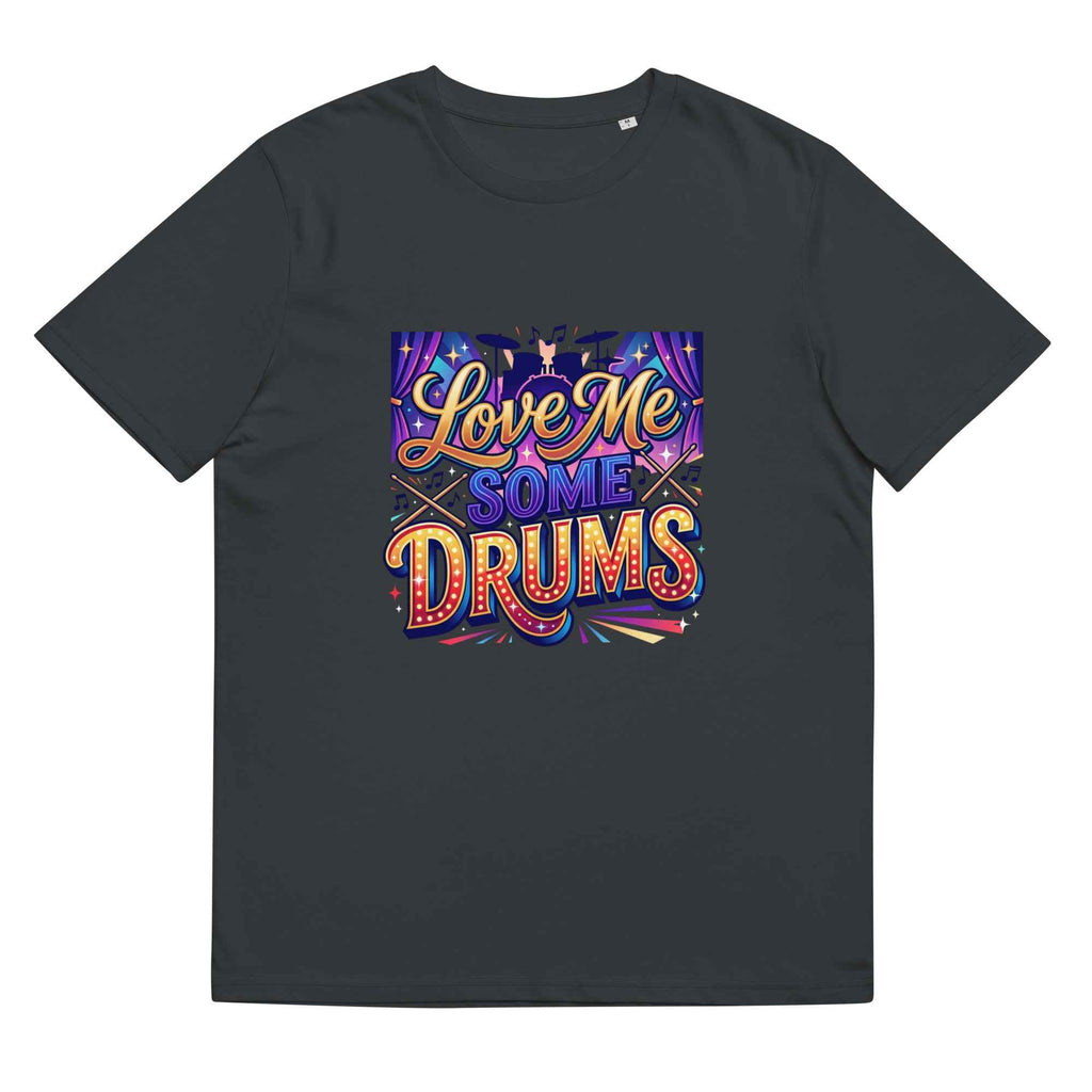 Unisex organic ribbed neck t-shirt
