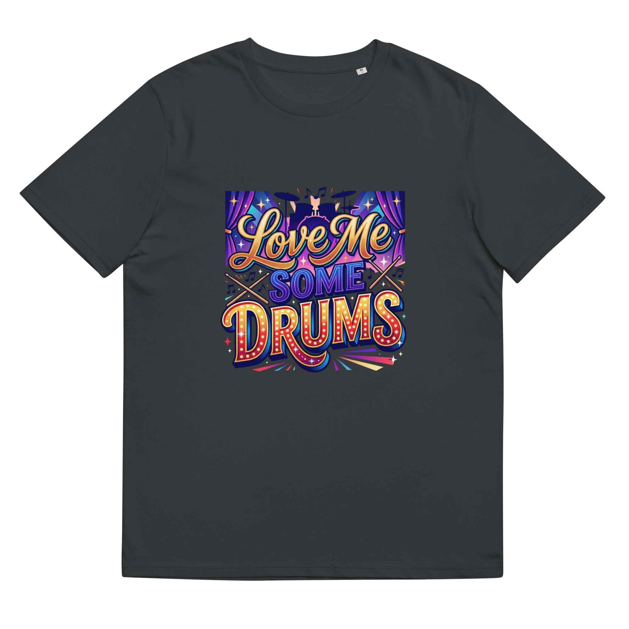 Unisex organic ribbed neck t-shirt