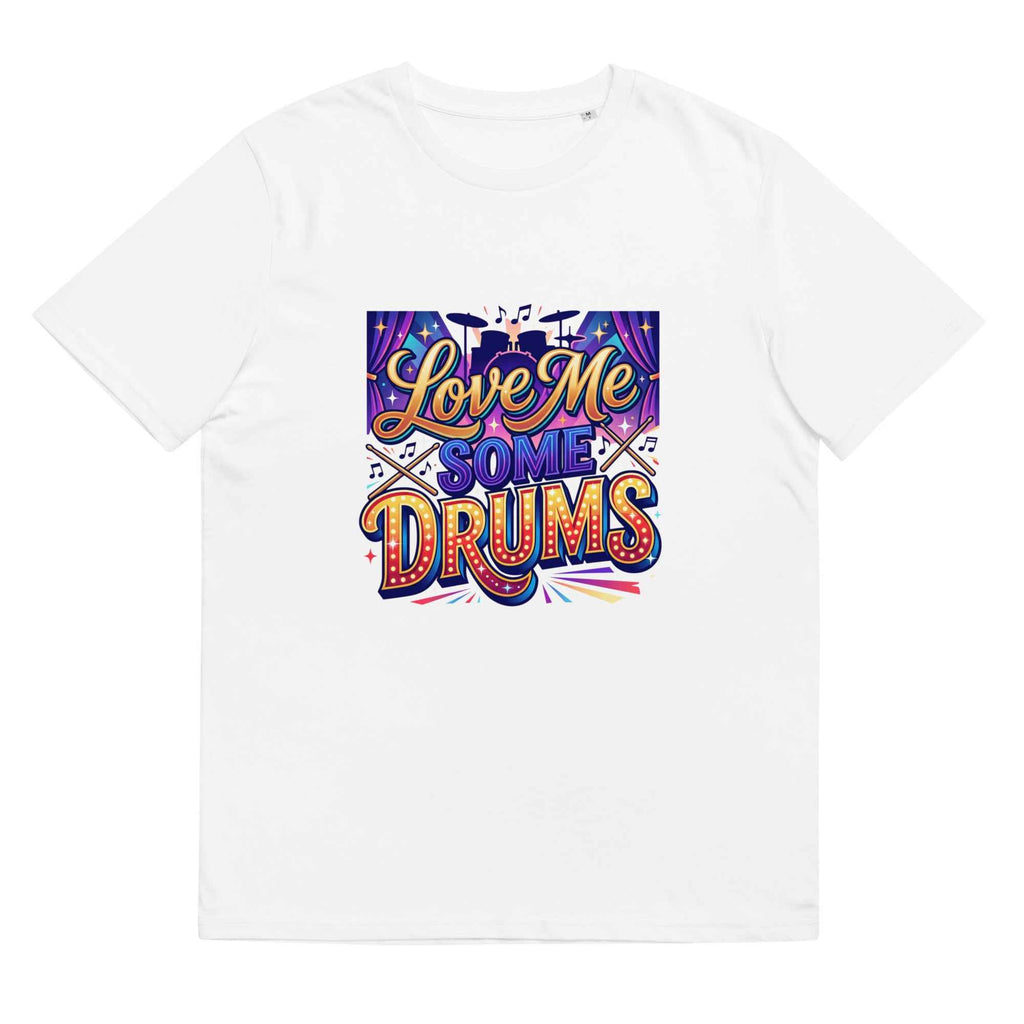 Unisex organic ribbed neck t-shirt