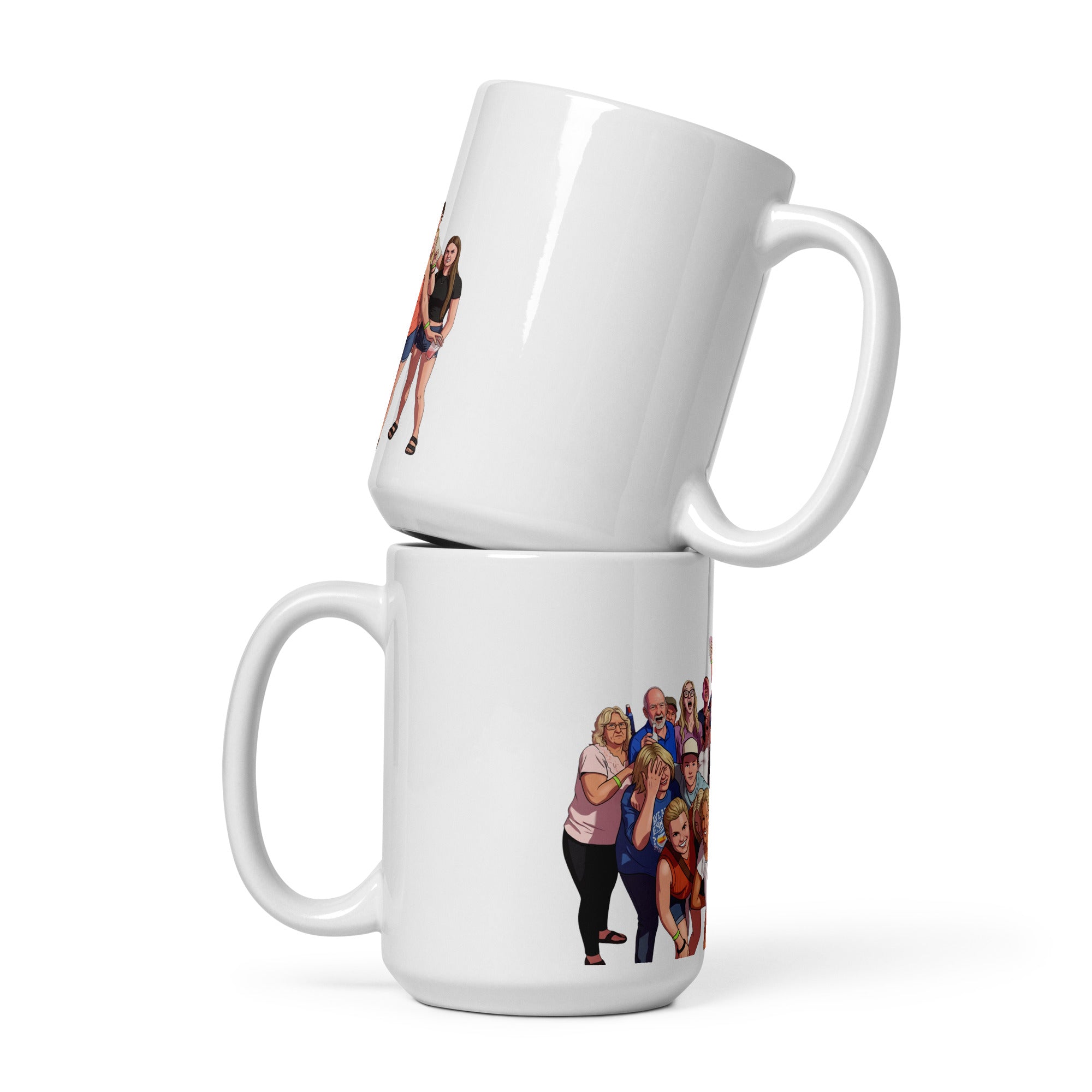 White glossy mug - MCM Merchandise