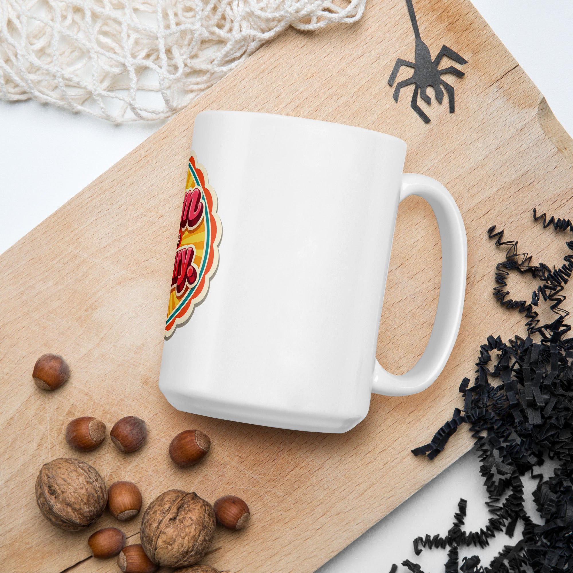 White glossy mug - MCM Merchandise