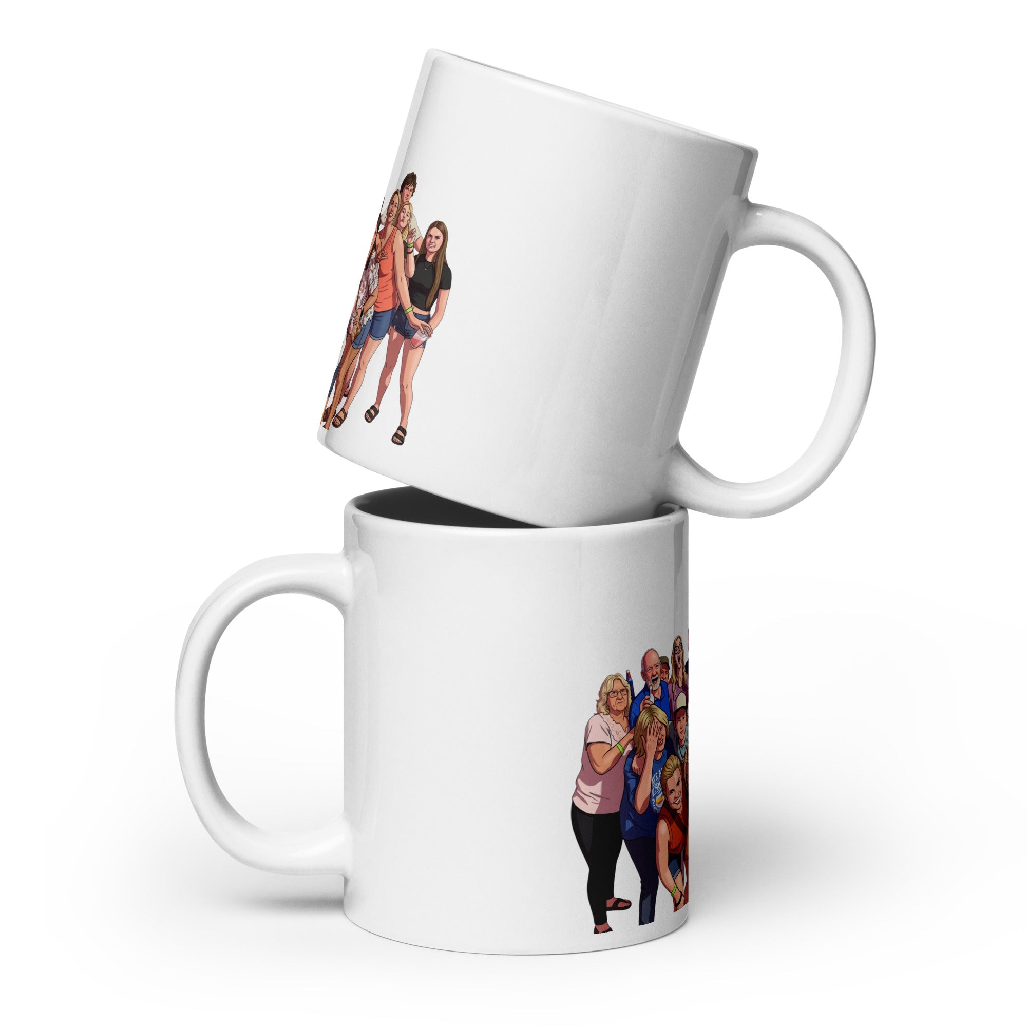 White glossy mug - MCM Merchandise