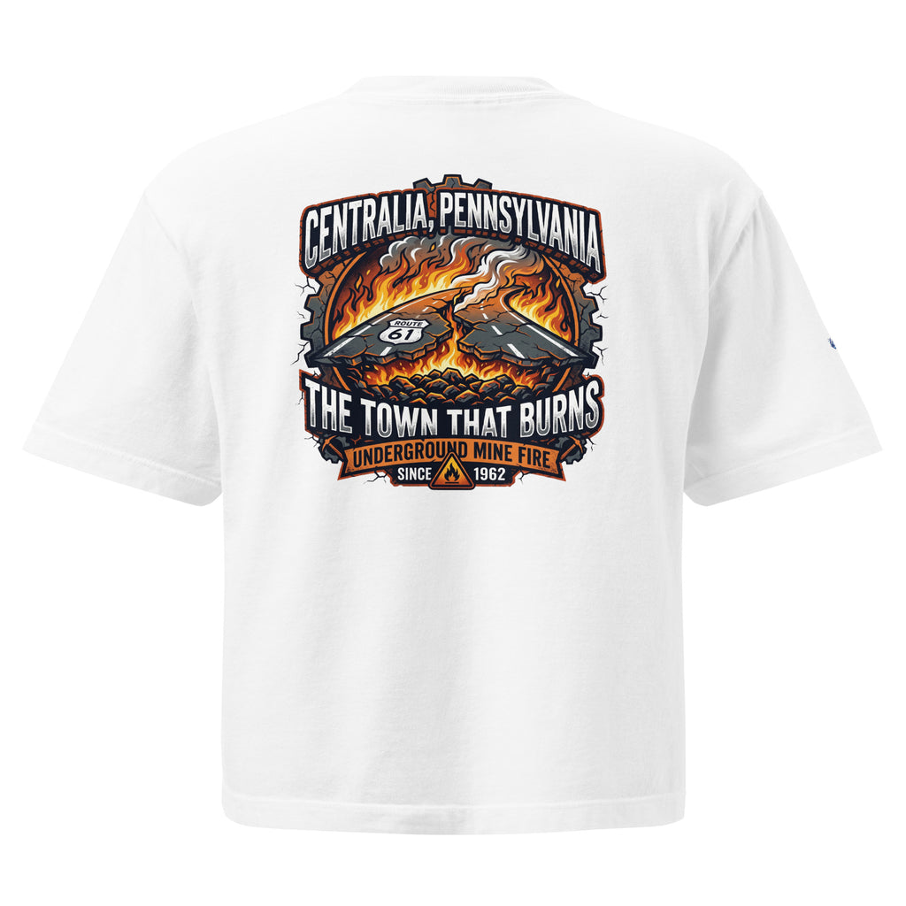 centralia-pennsylvania-women-s-heavyweight-boxy-tee - Premium Comfort and Style - MCM Merchandise