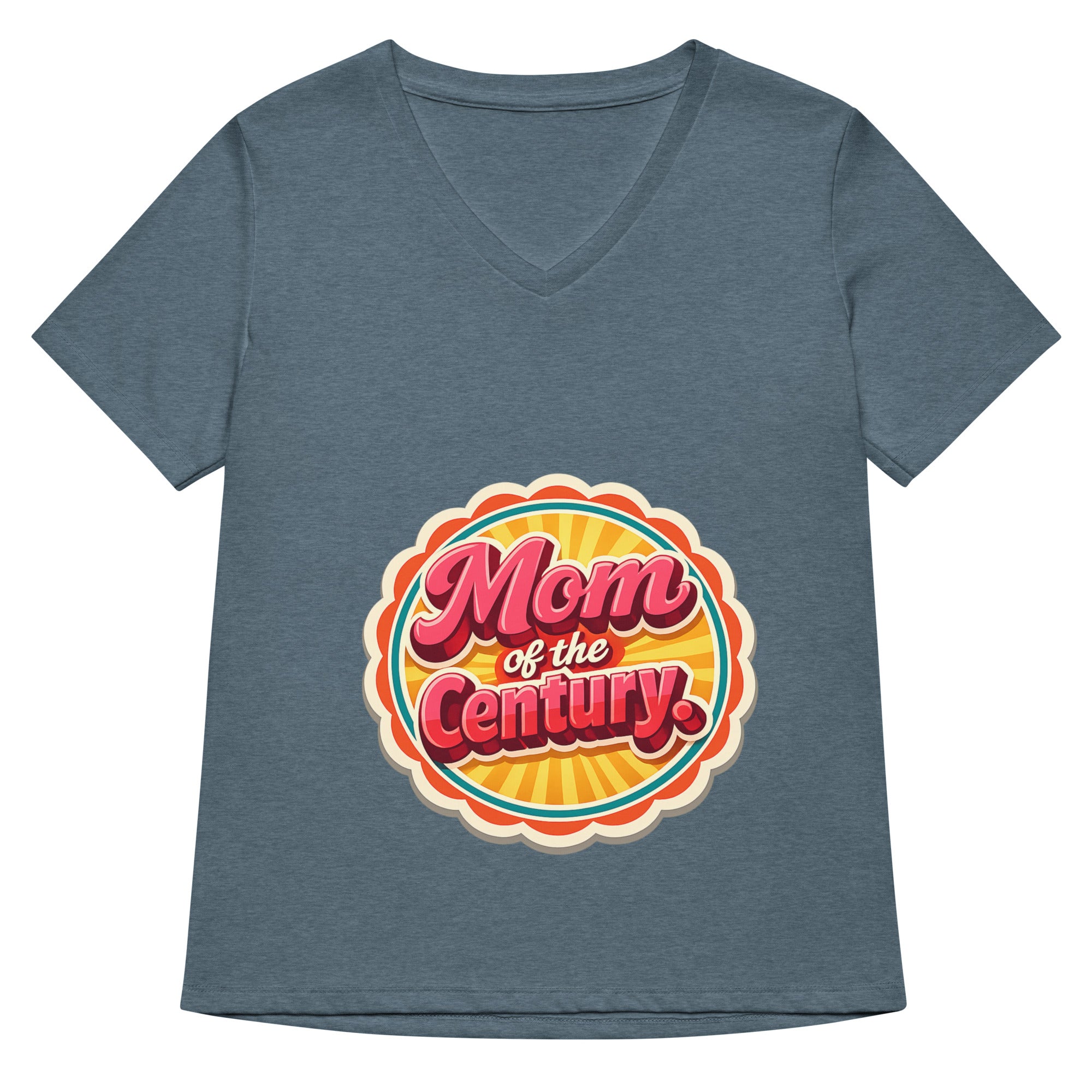Women’s relaxed v-neck t-shirt - MCM Merchandise