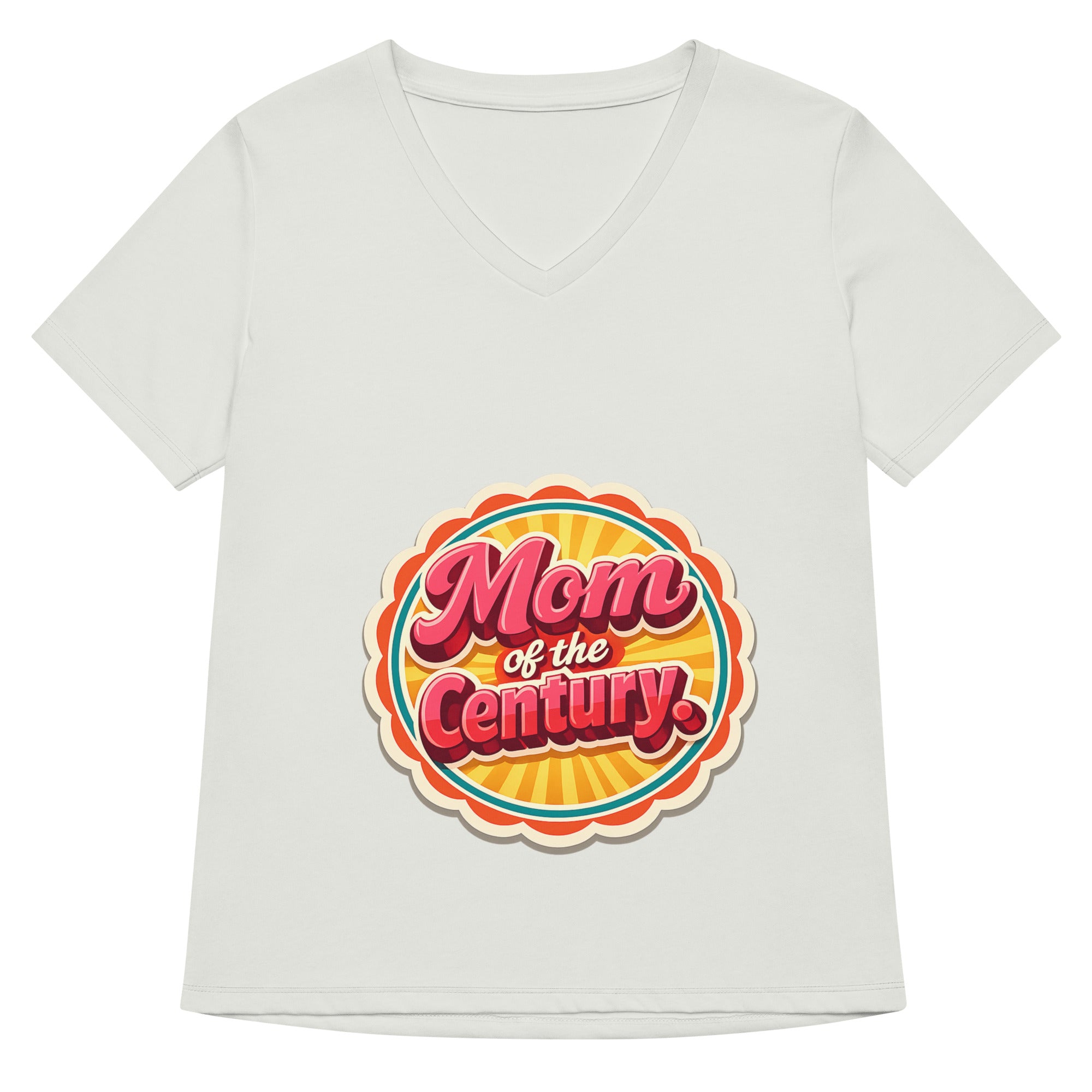 Women’s relaxed v-neck t-shirt - MCM Merchandise